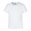 Ropa de transferencia de calor blanca lisa camiseta para estampar modal camisa cultural pintada a mano para niños y niñas venta al por mayor