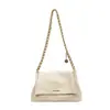 Bolso de Hombro Retro de Gran Capacidad Transfronterizo de Moda para Mujer 2026 Nueva Moda Cadena Simple de un Solo Hombro Cruzado