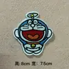 Nuevo Pegatina de Tela Bordada por Computadora de Doraemon Lindo Dibujo Animado Gato Ding-Dang Parche para Ropa Bolsa