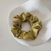 Goma para el pelo tipo scrunchie de estilo coreano para principios de otoño, versátil y elegante, accesorio para el pelo brillante de alta gama para mujer, goma para coleta