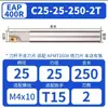 Portaherramientas de Fresado Bap400R Antisismo y Antivibración, Material 42Crmnti, Sujeción de Alta Precisión de 0.008mm Herramienta CNC