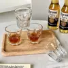 Taza de Vidrio, Taza Octagonal, Taza de Té, Taza de Cerveza, Taza Cuadrada, Copa de Vino Blanco, Copa de Whisky, Taza Transparente Gruesa para el Hogar