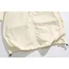 BLACKARMADA Chaqueta Estilo Montaña para Exteriores Camisa de Trabajo Retro Multibolsillos Holgada de Manga Corta para Hombre SD850