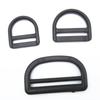 Ventas Directas de Fábrica Anillo Semicircular Ajustable de 2.5CM Hebilla de Ajuste de Hebilla Doble D Anillo en D de POM de 5CM