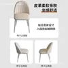 Escritorio de roca de lujo ligero para uso doméstico en espacios pequeños, escritorio de computadora de oficina moderno minimalista, escritorio y silla de dormitorio estilo crema blanco puro