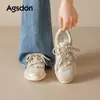 Tênis de Treinamento de Ballet Augushiden para Mulheres Outono 2026 Plano Não Cansativo Solado Macio Leve Tênis Casuais