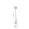 Colher Criativa de Aço Inoxidável 304 Talheres Doze Signos Colher de Presente Colher de Mistura Colher para Bolo e Sobremesa Colher de Café