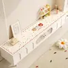 Tapete de Balcão de Jantar Desenho Animado, Tapete de Mesa para Alimentação, Tapete de Proteção para Tampo de Sapateira, Toalha de Mesa para Rack de TV, Tapete Anti-Sujeira para Armário