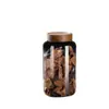 Atacado Vidro de Borosilicato Alto Selado Jar Armazenamento Jar À Prova de Umidade Pericarpium Jar Cozinha Chá Armazenamento Transparente Grande Capacidade Resistente