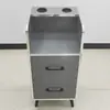 Gabinete de Trabajo para Barbería Simple Rojo Salón de Peluquería Barbería Gabinete de Herramientas Gabinete de Almacenamiento para Peluquería Carro Mesa de Herramientas