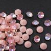 8MM Shiyue superficie redonda fondo puntiagudo Diamante moca 33 caras de corte punta redonda pila de punta de clavo de diamante relleno de clavo de diamante Accesorios de ropa de diamante lote
