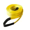 Cinta de elevação plana de poliéster de 3 toneladas, cinta industrial para ferragens, fabricante, resistente ao desgaste, atacado, atacado direto da fábrica, espessa de 7,5 cm