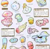 Tipetoys Estilo Chino Guka Serie Universo Chino Edición Medusa Pegatina Dorada Pegatinas de Medusa para Diario