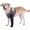 Novo produto para animais de estimação transfronteiriço: joelheira para cachorro respirável tipo favo de mel anti-mordida, antiderrapante, para recuperação pós-cirúrgica de articulações