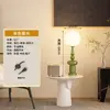 Lámpara de pie romana de columna vintage italiana, lámpara de mesa de lujo ligero para mesita de noche de dormitorio junto al sofá de la sala de estar, con un toque medieval