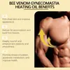 Aceite de Masaje Ximonth para Moldear el Pecho Masculino, Aceite Reafirmante de Pecho para Hombres, Levanta e Hidrata la Piel de Todo el Cuerpo