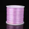 Rollo Grande de 500m de Hilo Elástico de Cristal Resistente al Desgaste para Manualidades Hechas a Mano con Cuentas, Hilo Elástico Plano para Pulseras, Cordón Elástico al por Mayor