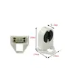 Portalámparas fluorescente T5T8, soporte de rejilla para base de lámpara, pie de lámpara giratorio antiguo, accesorios de fijación para tubo de lámpara LED G13/G5