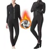 Ropa Moldeadora Transfronteriza, Pantalones de Cintura Alta Inductores de Sudoración para Reducir el Vientre, Conjunto de Ropa para Yoga, Traje Deportivo con Cremallera de Manga Larga para Sudar en el Gimnasio