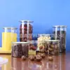 Tapas de fácil extracción en stock, Película de fácil rasgado, Tapas de cristal, Botellas de plástico, Frascos de plástico, Frascos de boca ancha, Frascos sellados, Frascos vacíos al por mayor
