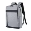 Mochila Masculina em Tecido Oxford para Laptop, Mochila Diária para Viagem, Negócios, Trajeto, Estudante Universitário