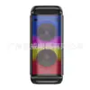 ZQS6288 fábrica en stock altavoz de karaoke para el hogar bluetooth doble de 6.5 pulgadas 30W con luces deslizantes micrófono inalámbrico audio