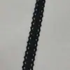 Adorno de hilo de algodón de encaje hueco de 1,5 cm, tela hecha a mano para bricolaje para ropa, manteles, cortinas y otras aplicaciones decorativas
