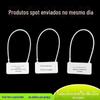 Fivela antifurto fivela descartável antifalsificação etiqueta de tag para roupa sapato bolsa fivela anti-desmontagem fivela resistente ao desgaste fivela de ajuste de bolsa grão de suspensão