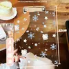 Prancheta Acrílica Desenho Animado Fofo A4 Pasta Transparente A5/A6 Prancheta de Armazenamento de Provas de Aluno Bloco de Notas
