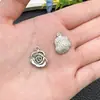 Venta Caliente Transfronteriza 12 Colgantes de Aleación con Forma de Corazón y Rosa para Pulseras, Collares, Llaveros, Accesorios de Joyería Hechos a Mano DIY