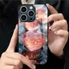 Aplicable a Apple 18PRO Funda de Cristal Templado 17PROMAX Corazón de Cristal Cubierta Protectora iPhone16 Degradado 17E