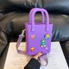 Pinduoduo Bolsa Transfronteriza de Silicona con Dibujos y Agujeros 2026 Bolsa de Playa Bolsa de Gelatina Eva Bolso de Mano Bolso Cruzado