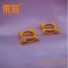BJLH725511 Anillo Octagonal Amarillo de Dragón Anillo de Agua de Arquímedes Manguera Anillo de Agua Piezas Pequeñas para Hacer