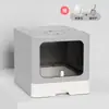 Caixa de Areia Grande Totalmente Fechada para Gatos, Estilo Gaveta Dobrável, Vaso Sanitário Desodorizante para Gatos, à Prova de Salpicos Extra Grande, Suprimentos para Gatos Atacado