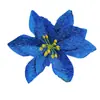2024 nova flor de simulação de Natal decoração de feriado de Natal acessórios de flor árvore de Natal flor dupla atacado em estoque