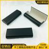 Estuche para gafas hecho a mano de alta gama Negro Fabricante Óptico Portátil Miopía Estudiante Antipresión Alto valor Simple Estuche para gafas