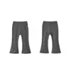[7A] Pantalones Micro Acampanados para Niñas, Leggings para Niños Pequeños, Pantalones de Otoño e Invierno para Niñas para Usar al Aire Libre, Pantalones de Otoño para Bebé