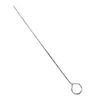 Aguja para piercing de cola de pato de acero inoxidable 304, aguja selladora de pato asado, aguja de cola de ganso, brocheta de acero para cuello de pato 17-20 cm