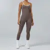 Traje de Yoga Deportivo Transpirable Agradable a la Piel para Correr, Fitness, al Aire Libre, Traje de Yoga Sin Costuras Adelgazante con Espalda Descubierta