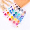 Juego de pigmentos acrílicos de una pieza de 12 colores para niños, 5 ml, yeso para cometas, grafiti de color, pigmento de una pieza