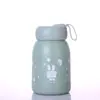 Taza de Agua MengMeng Conejito Regalo Creativo de Empuje Vaso de Plástico Vidrio Aislamiento Térmico Antiescaldaduras Doble Vidrio Dibujos Animados Lindo Taza para el Hogar