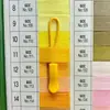 Corda de Puxar Cauda de Lagarta para Injeção Roupas Cabeça de Zíper de Plástico Puxador de Zíper Cauda de Puxar Roupas Sacos Roupas Puxador de Cauda Puxar