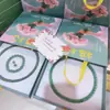 Novo Conjunto de Três Peças de Colar, Pulseira e Brincos de Jade Aventurina Estilo Chinês, Simples e Versátil, De Alta Qualidade, Presente de Dia das Mães 520