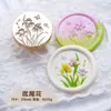 Sello de Cera Cabeza Planta Rosa Creativo Sello de Cera Cabeza de Cobre Sello Tulipán Venta al por Mayor