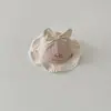 Sombrero de Bebé Qiunan 2026 Primavera Nuevo Estilo Ins Dibujo Animado Conejo Sombrero de Pescador para Niños y Niñas Sombrero de Cubo de Princesa para Bebé