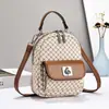 Mini Mochila para Mujer, Bolso Cruzado Dopamina Pequeño Escolar, Mochila Pequeña Casual Texturizada, Bolso Nuevo de Moda para Mujer