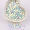 2mm 3mm 4mm Dorado Liso PVC Redondo Alto Brillo Cuentas para Uñas Relleno de Arcilla de Cristal en stock