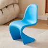 Silla Infantil Pando Creativa Simple Respaldo de Plástico Silla de Diseñador Hogar Comedor Escandinavo Silla de Jardín de Infancia