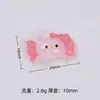 Rosa Fofo Lanches Comida para Gatos Brinquedos Desenho Animado Cola de Resina Acessórios Pequenos Capa de Celular Presilha de Cabelo Acessórios de Joias Materiais Atacado