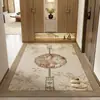 Felpudo de entrada estilo chino retro de lujo ligero, alfombrilla clásica para recibidor resistente a la suciedad antideslizante, alfombra de estilo chino para entrada resistente a la suciedad